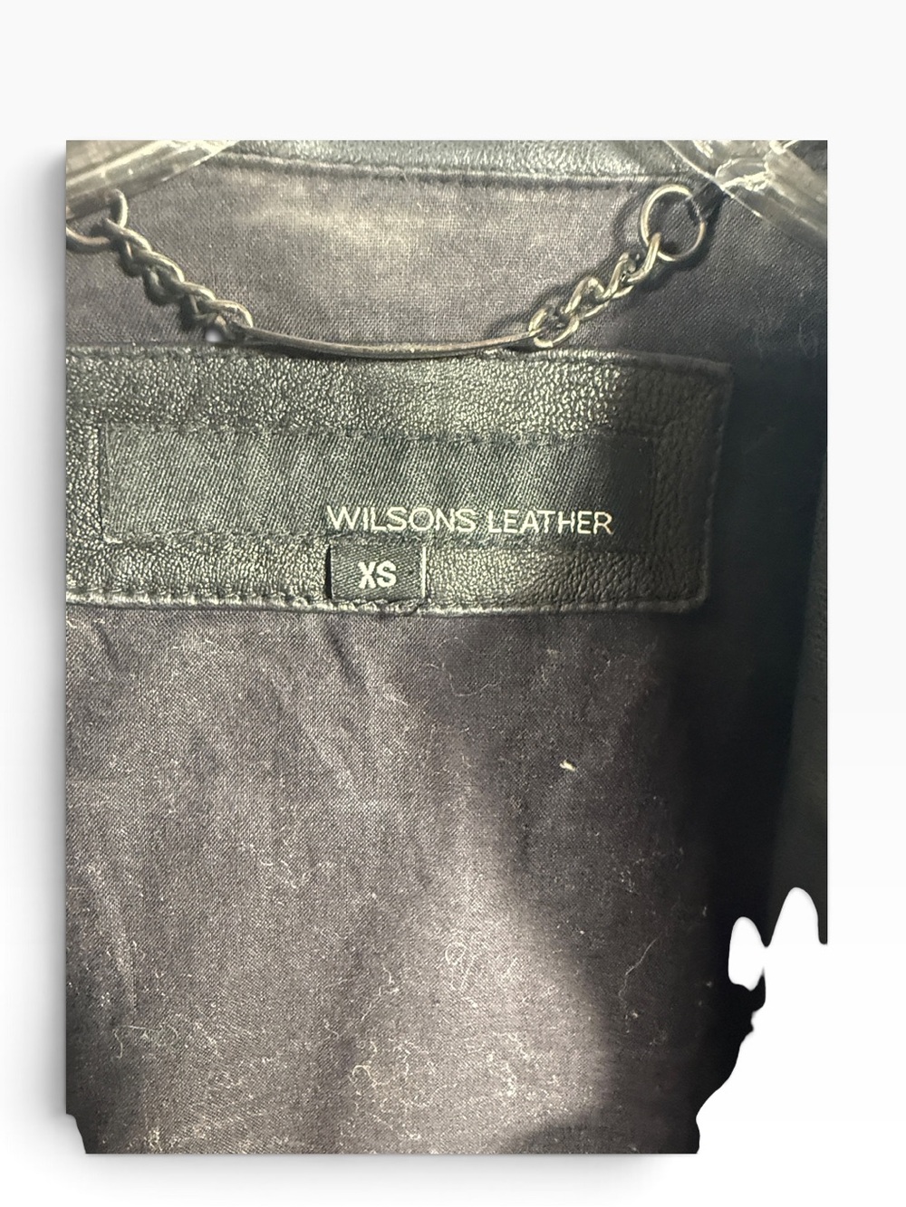 Wilsons Leather Black Zip-Front Women’s Leather Jacket - Picture 5 of 5
